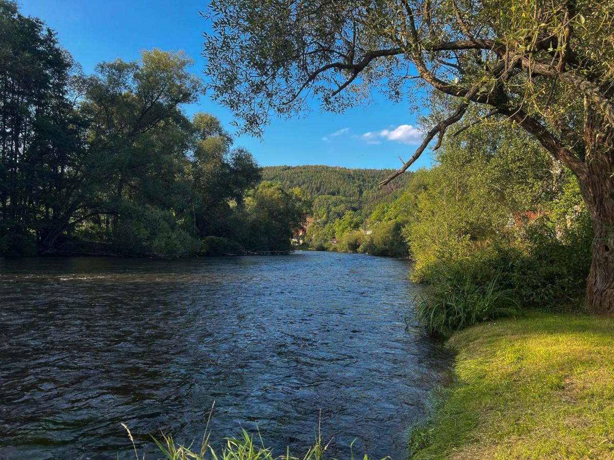 Schlossberg Apartments & Garten In Der Natur & Unweit Vom "Thueringer Meer" Unterwellenborn Exteriör bild